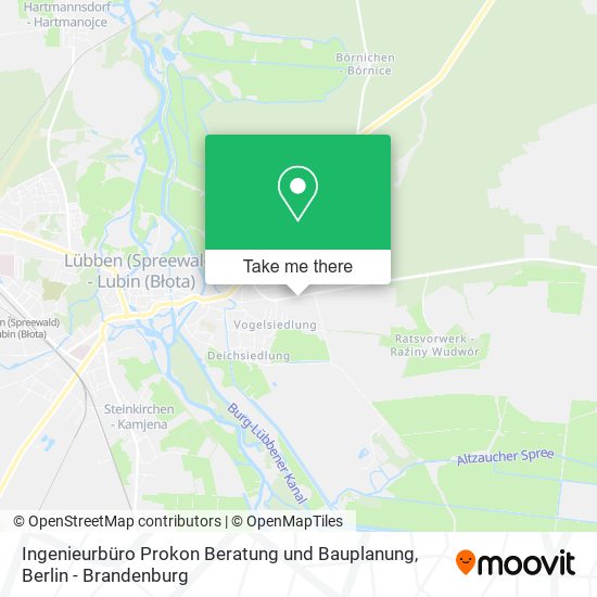 Ingenieurbüro Prokon Beratung und Bauplanung map
