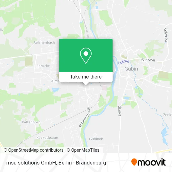 msu solutions GmbH map