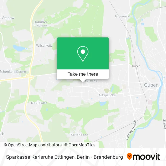 Карта Sparkasse Karlsruhe Ettlingen