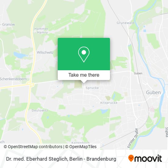 Dr. med. Eberhard Steglich map