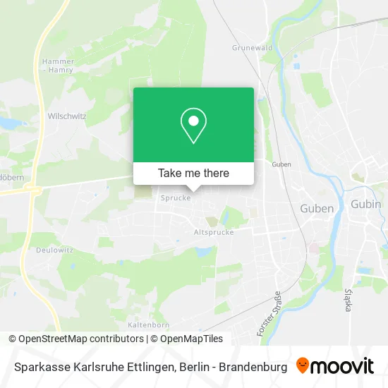 Карта Sparkasse Karlsruhe Ettlingen