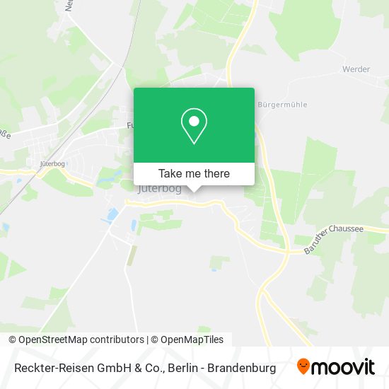 Reckter-Reisen GmbH & Co. map