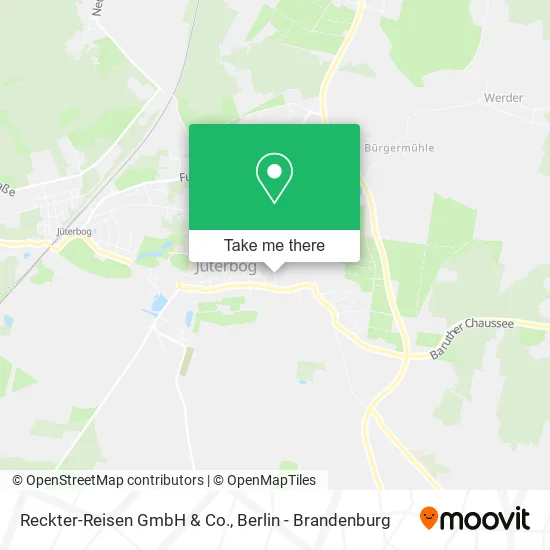 Карта Reckter-Reisen GmbH & Co.