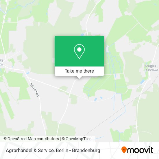 Agrarhandel & Service map