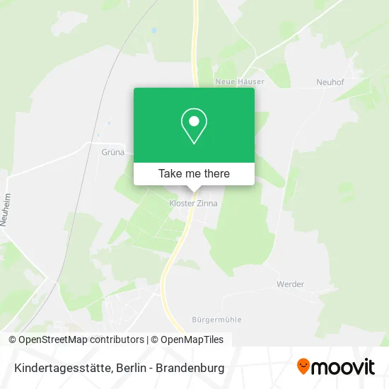 Карта Kindertagesstätte