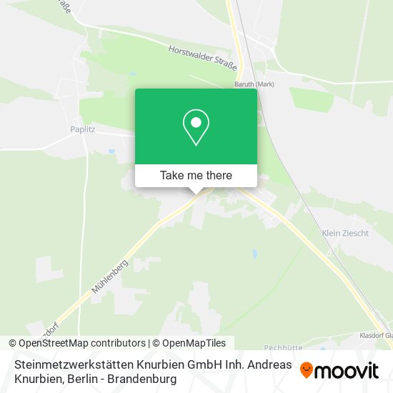 Steinmetzwerkstätten Knurbien GmbH Inh. Andreas Knurbien map