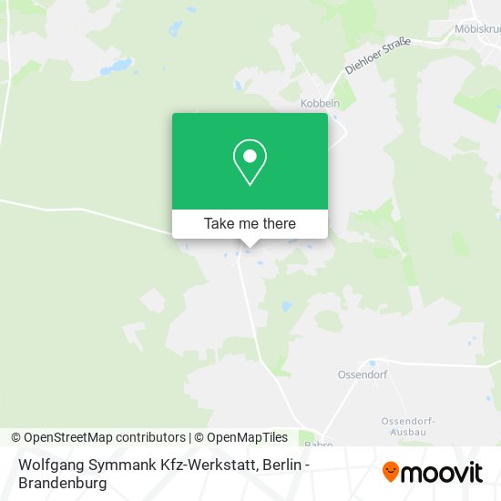 Wolfgang Symmank Kfz-Werkstatt map
