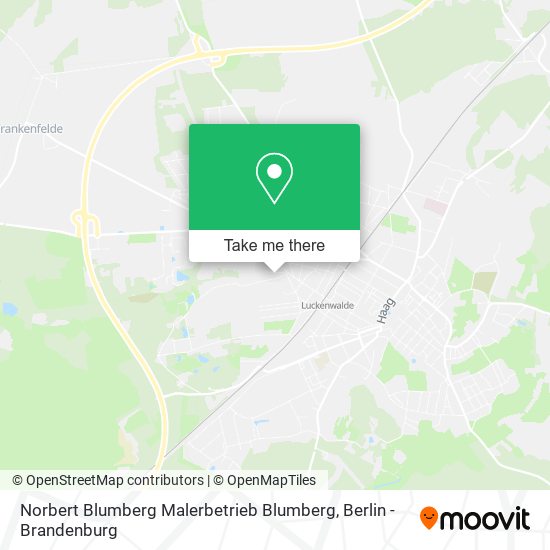 Карта Norbert Blumberg Malerbetrieb Blumberg