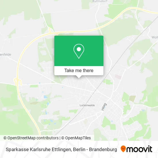 Карта Sparkasse Karlsruhe Ettlingen