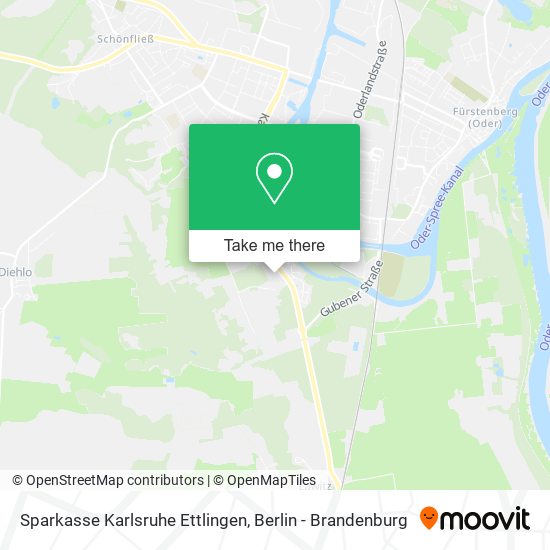 Sparkasse Karlsruhe Ettlingen map