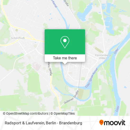 Radsport & Laufverein map
