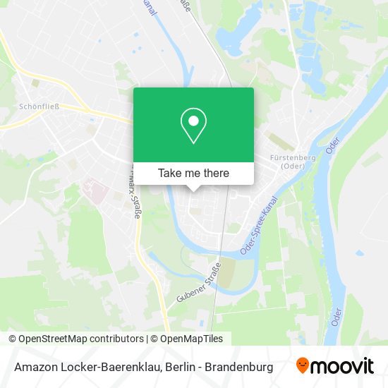 Amazon Locker-Baerenklau map