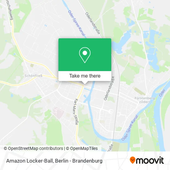 Карта Amazon Locker-Ball