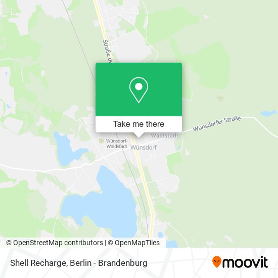 Shell Recharge map