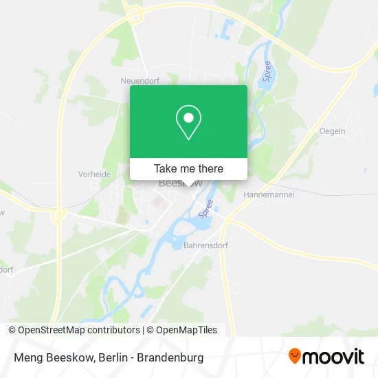 Карта Meng Beeskow