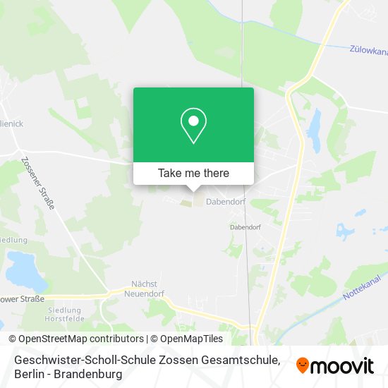 Geschwister-Scholl-Schule Zossen Gesamtschule map