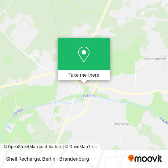 Shell Recharge map