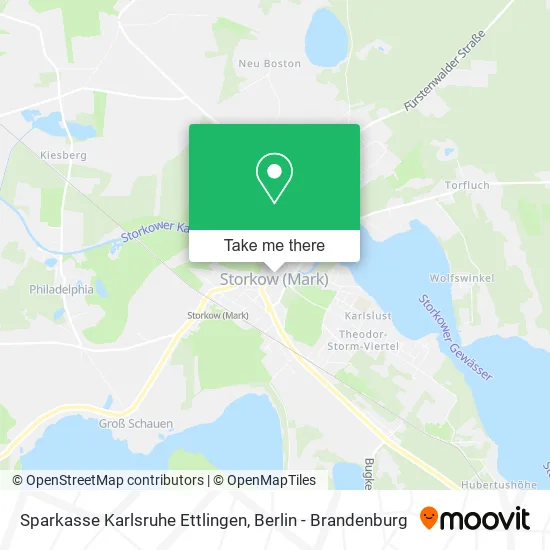 Карта Sparkasse Karlsruhe Ettlingen
