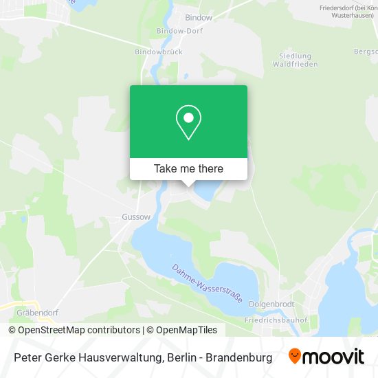 Карта Peter Gerke Hausverwaltung
