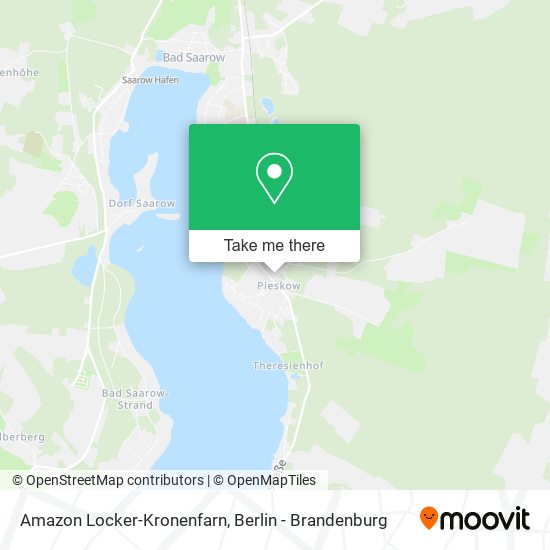 Amazon Locker-Kronenfarn map