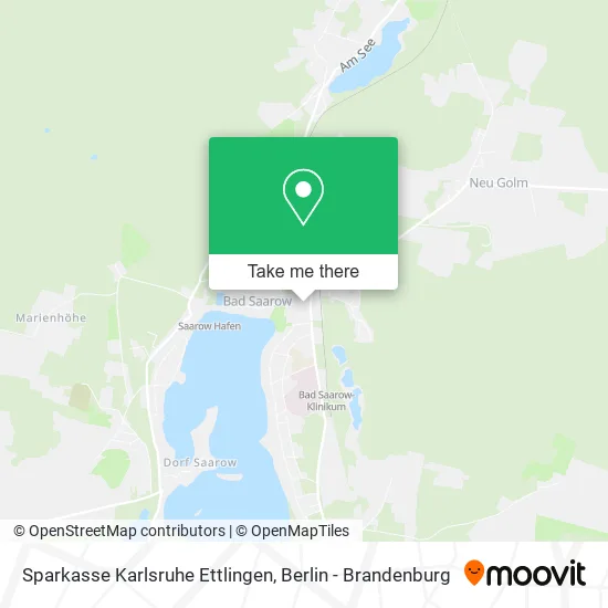 Карта Sparkasse Karlsruhe Ettlingen