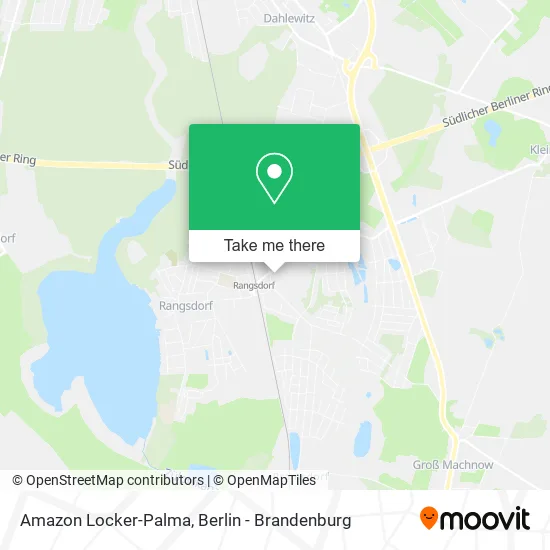 Карта Amazon Locker-Palma