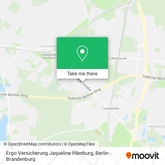 Ergo Versicherung Jaqueline Ihlenburg map