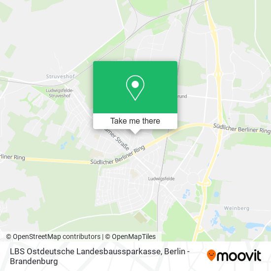 Карта LBS Ostdeutsche Landesbaussparkasse