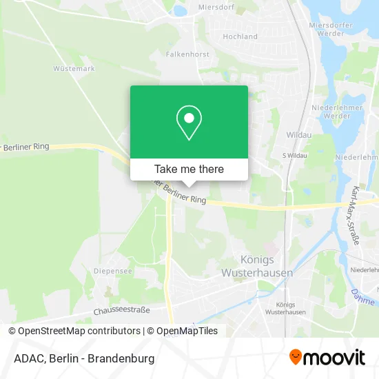 Карта ADAC