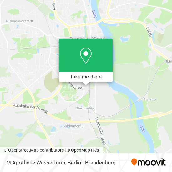 Карта M Apotheke Wasserturm