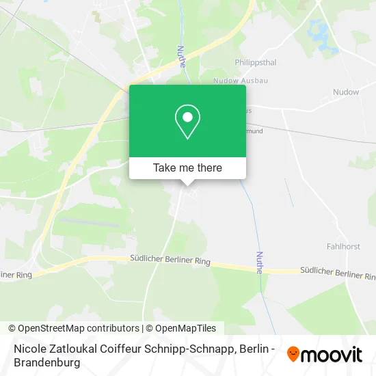Карта Nicole Zatloukal Coiffeur Schnipp-Schnapp