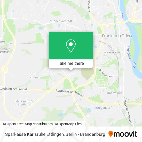 Карта Sparkasse Karlsruhe Ettlingen