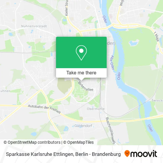 Карта Sparkasse Karlsruhe Ettlingen