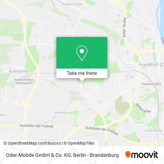 Oder-Mobile GmbH & Co. KG map