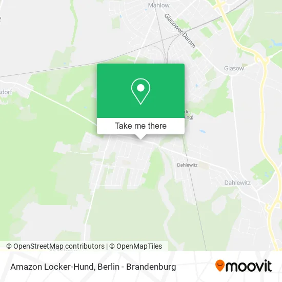 Карта Amazon Locker-Hund