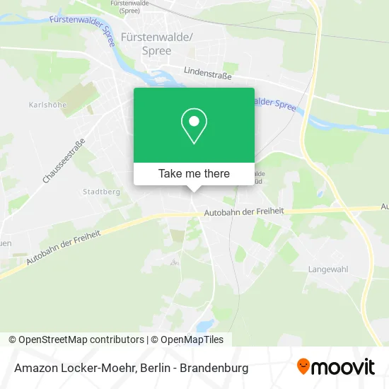 Карта Amazon Locker-Moehr