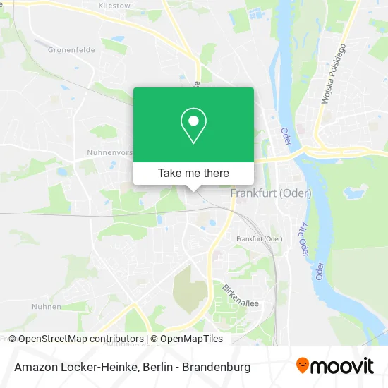 Карта Amazon Locker-Heinke