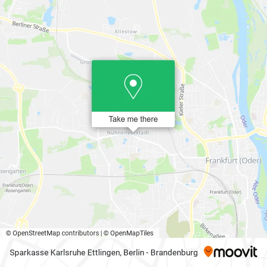 Карта Sparkasse Karlsruhe Ettlingen