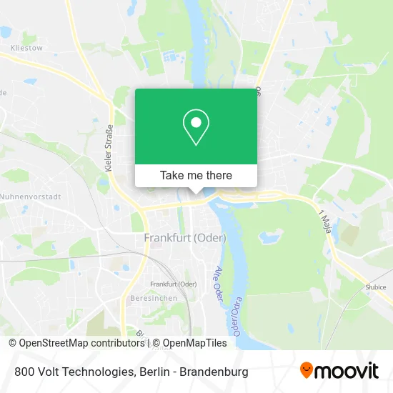 800 Volt Technologies map
