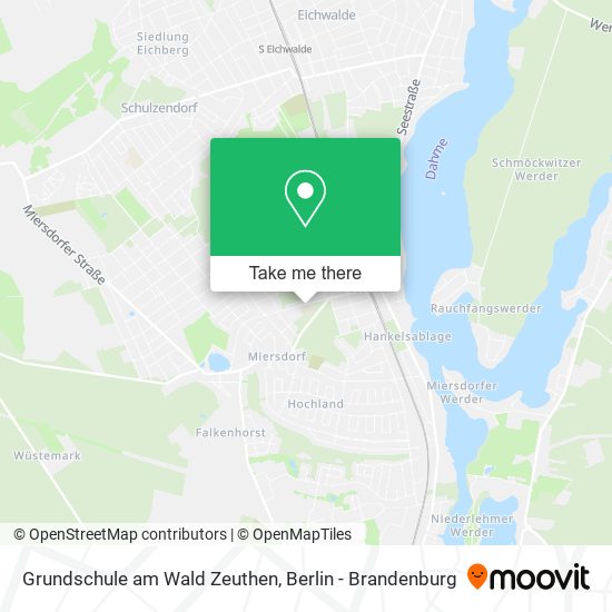 Grundschule am Wald Zeuthen map