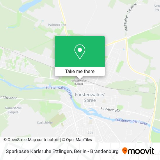 Sparkasse Karlsruhe Ettlingen map