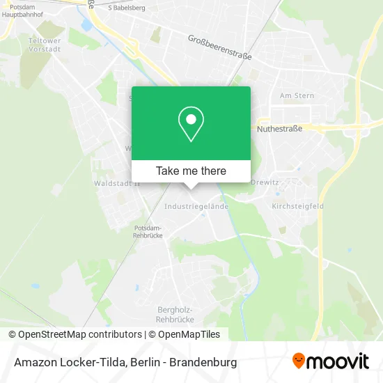 Карта Amazon Locker-Tilda
