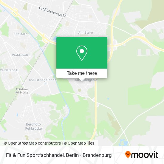 Карта Fit & Fun Sportfachhandel