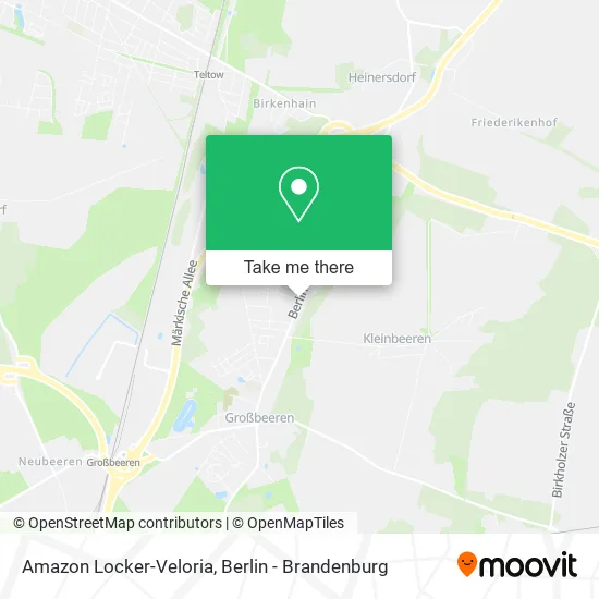Карта Amazon Locker-Veloria