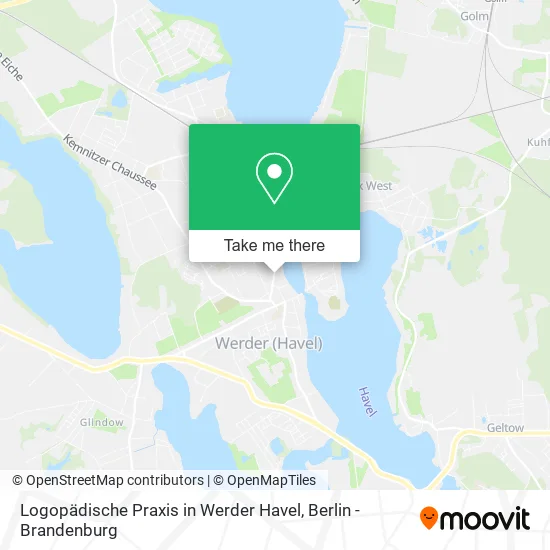 Карта Logopädische Praxis in Werder Havel
