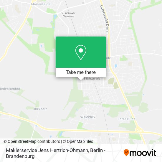 Maklerservice Jens Hertrich-Ohmann map