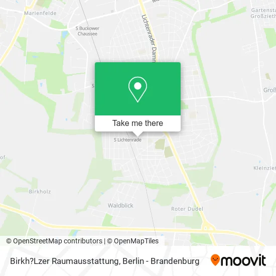 Карта Birkh?Lzer Raumausstattung