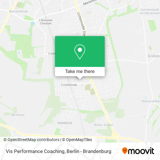 Карта Vis Performance Coaching