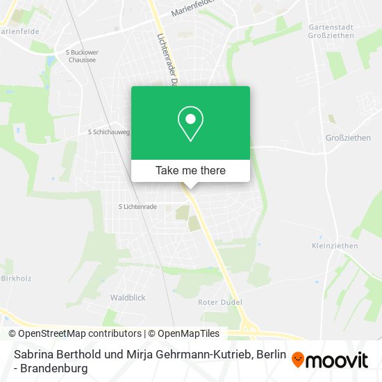 Sabrina Berthold und Mirja Gehrmann-Kutrieb map