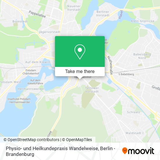 Карта Physio- und Heilkundepraxis Wandelweise